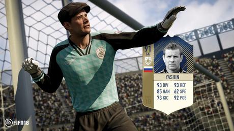 Desvelan las stats de Ronaldo y Yashin en FIFA 18