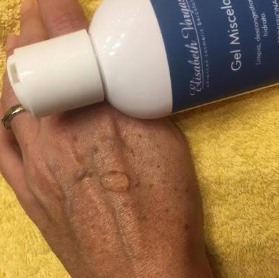 Gel Miscelar, Elisabeth Vargas Cosmetic, rutina limpieza, limpieza facial, cosmetica profesional, alta cosmética, un lujo en tu piel, 