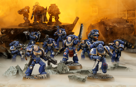 Los Ultramarines true-scale Los Ultramarines true-scale