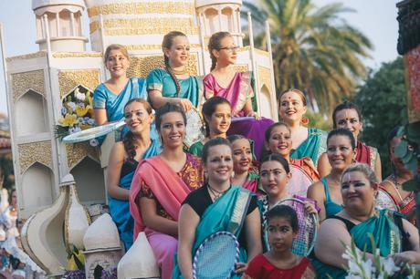 LA BATALLA DE FLORES