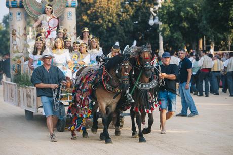 LA BATALLA DE FLORES