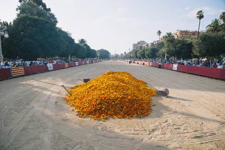 LA BATALLA DE FLORES