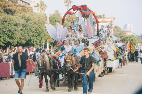 LA BATALLA DE FLORES