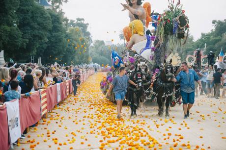 LA BATALLA DE FLORES