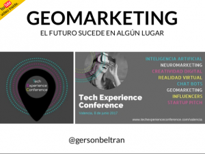 Conferencia de Geomarketing en Tech Experience