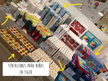 Tentaciones de la tienda Tiger para niños