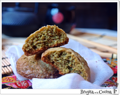 Galletas de té matcha