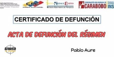 ACTA DE DEFUNCIÓN DEL RÉGIMEN