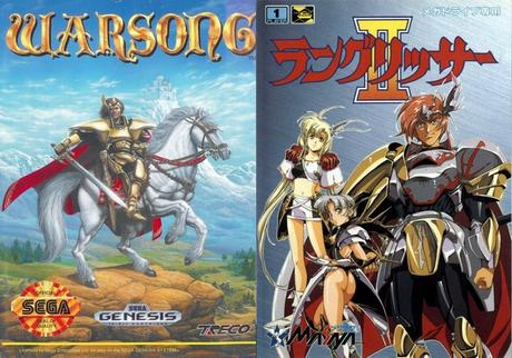 Warsong (Langrisser) y Langrisser II de Sega Mega Drive / Genesis traducidos al español