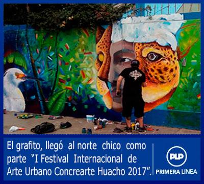 EL ARTE DE LAS CALLES LLEGA A HUACHO…