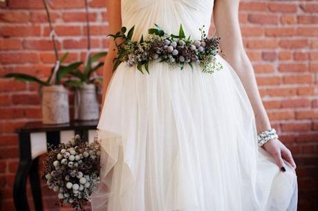 Cinturones de flores para novias - Paperblog