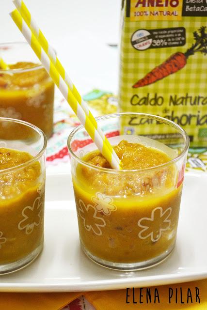 Smoothie especiado de zanahoria y manzana