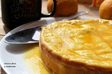 BIZCOCHO DE NARANJA (SIN ACEITE NI AZUCAR)