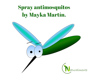 Spray antimosquitos, receta de Mayka Martín