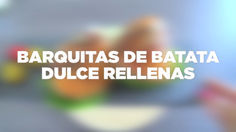 MASMUSCULOCHEF: BARQUITAS DE BATATA DULCE RELLENAS