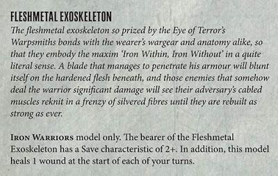 Guerreros de Hierro en el Warhammer Community de hoy