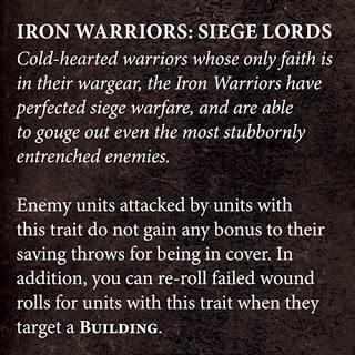 Guerreros de Hierro en el Warhammer Community de hoy