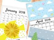 Calendarios 2,018 Gratis
