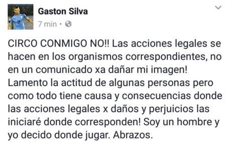 Gastón Silva responde al comunicado de Pumas