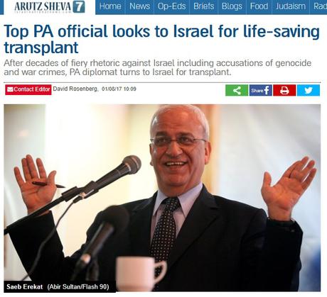 Líder palestino que apoya el boicot contra Israel espera para un transplante de pulmón … en Israel.