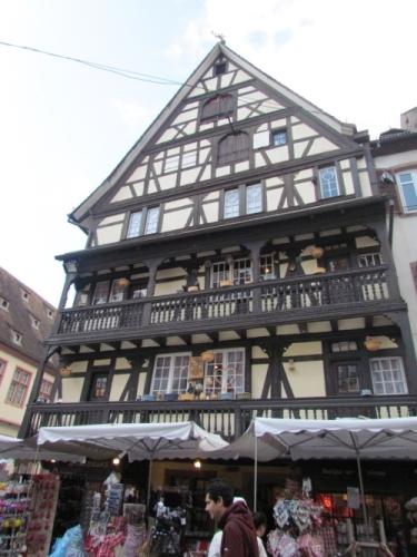 Casas con entramado. Estrasburgo