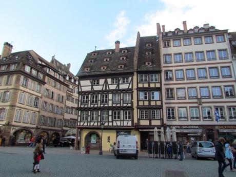 Casas con entramado. Estrasburgo