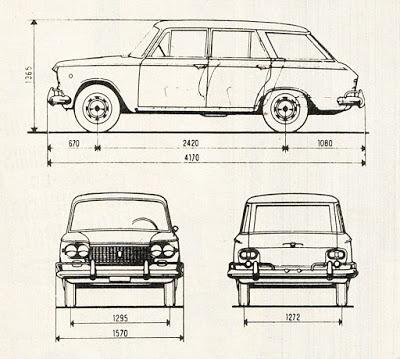 Fiat 1500 Familiar 1964
