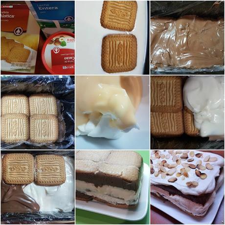 Tarta rápida de galletas Tarta rápida de galletas