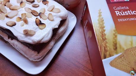 Tarta rápida de galletas Tarta rápida de galletas