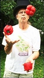 Argentina: Regalan bananas en Plaza de Mayo