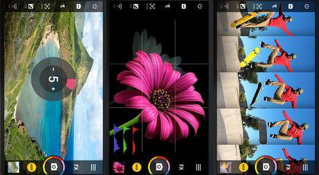 Las mejores aplicaciones móviles Android e iOS para fotógrafos (I): Captura de imágenes Camera Zoom Fx