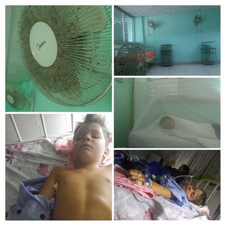 La Madre de un niño canadiense operado de urgencia en Holguín publica fotos del hospital