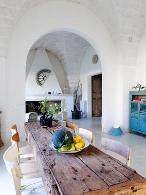 Comedores Diarios en Estilo Rustico