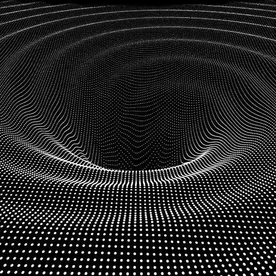 Minimalismo y multitud: El enjambre de GIFs animados de Frédéric Vayssouze-Faure