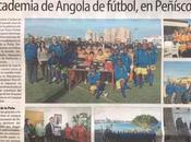 Escuela Fútbol Angola protagonista Prensa