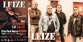 Concierto fin de gira de Leize en Madrid