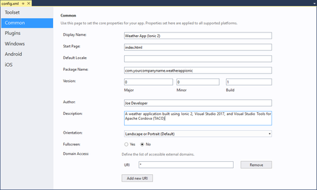 Desarrollo de una app hibrida movil con Ionic 2 y Visual Studio Desarrollo de una app hibrida movil con Ionic 2 y Visual Studio