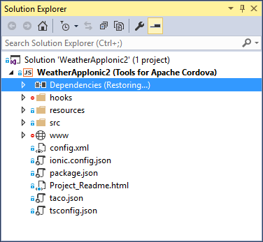 Desarrollo de una app hibrida movil con Ionic 2 y Visual Studio Desarrollo de una app hibrida movil con Ionic 2 y Visual Studio