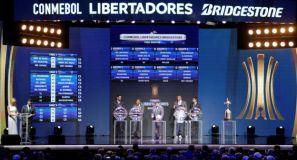Se realizó el sorteo de la hoy llamada Conmebol Libertadores Bridgestone