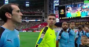 Imperdonable confunden himno Uruguayo por el himno Chileno en la Copa América Centenario