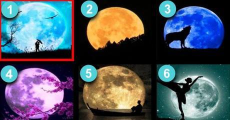 ELIGE UNA LUNA Y DESCUBRIRÁS TU PERSONALIDAD OCULTA