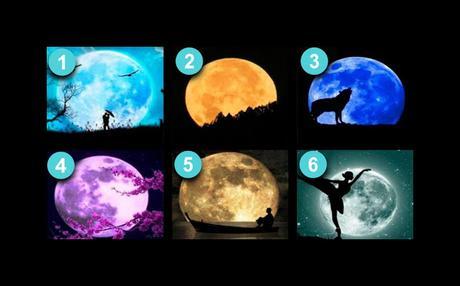 ELIGE UNA LUNA Y DESCUBRIRÁS TU PERSONALIDAD OCULTA