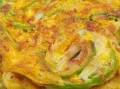 Tortilla francesa vegana harina garbanzos