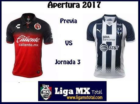 Previa Xolos Tijuana vs Monterrey J3 del Apertura 2017 Previa Xolos Tijuana vs Monterrey J3 del Apertura 2017