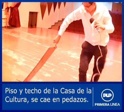 Por su estado de abandono: PLANTEAN QUE LA CASA DE LA CULTURA SE LLAMA “ALEX BAZÁN”…