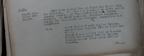 La industria de la Nakba: la inventada masacre de Balad al-Shaykh.