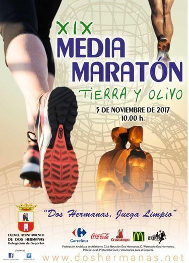 El próximo 1 de Septiembre se abre el plazo de inscripción para la XIX Media Maratón Tierra y Olivo