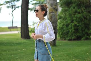 Neon yellow for the beach