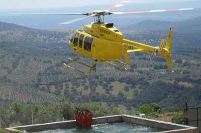 Detección aérea vigilancia incendios forestales