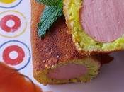 Salchichas envueltas arroz